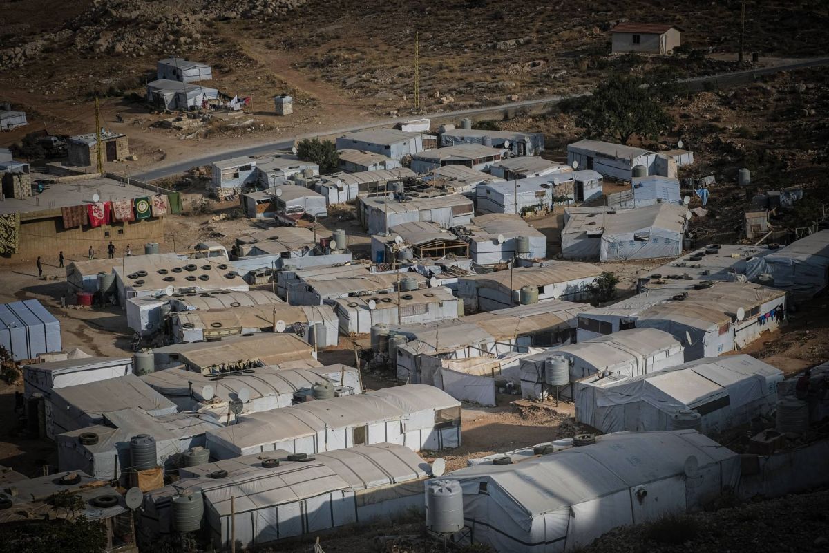 Des Syriens chassés d'un camp de fortune à Tyr