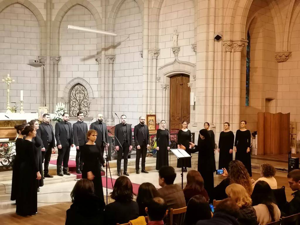 « Nous avons tous pleuré à la cathédrale Notre-Dame du Liban à Paris »