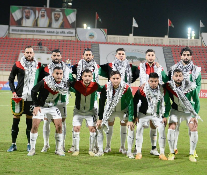 L’équipe de Palestine retrouve le chemin des terrains… contre le Liban