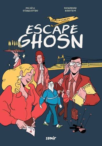 « Escape Ghosn » : l'évasion de Carlos Ghosn racontée en BD