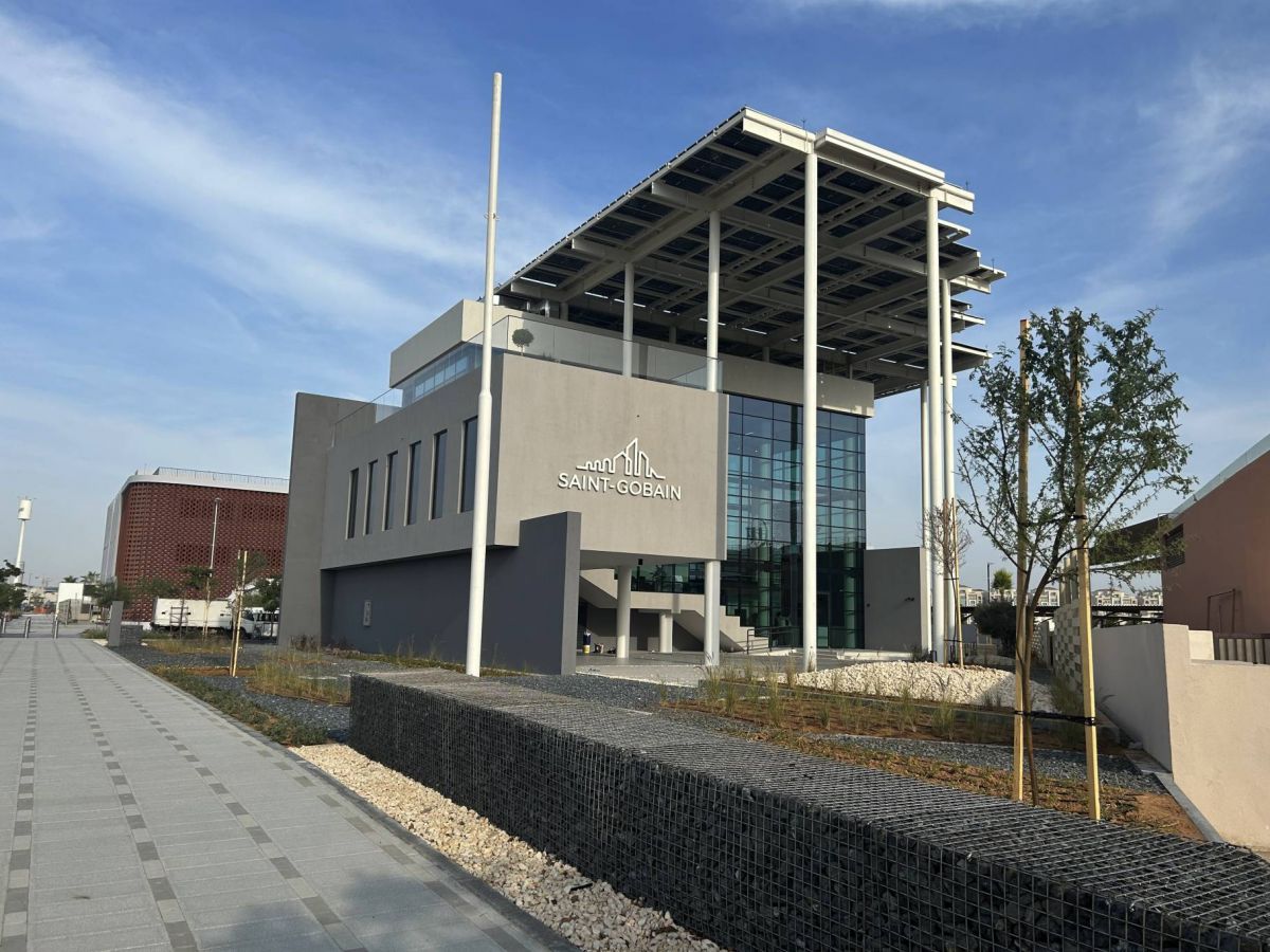 Le bâtiment al-Muntada de Saint-Gobain, un espace dédié à la construction durable
