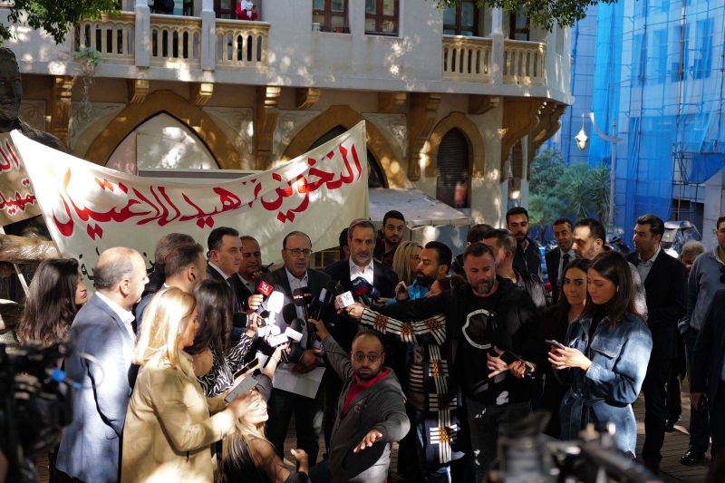 Timide mobilisation dans le centre-ville de Beyrouth contre les atteintes aux journalistes
