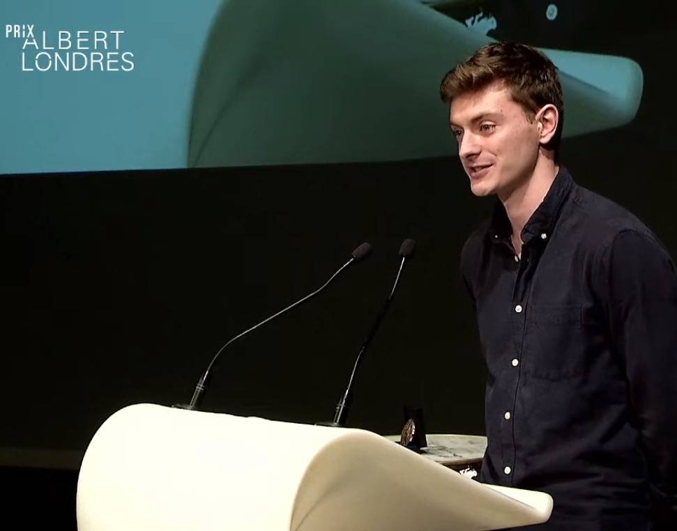 Le prix Albert Londres de la presse écrite remis à notre collaborateur Wilson Fache