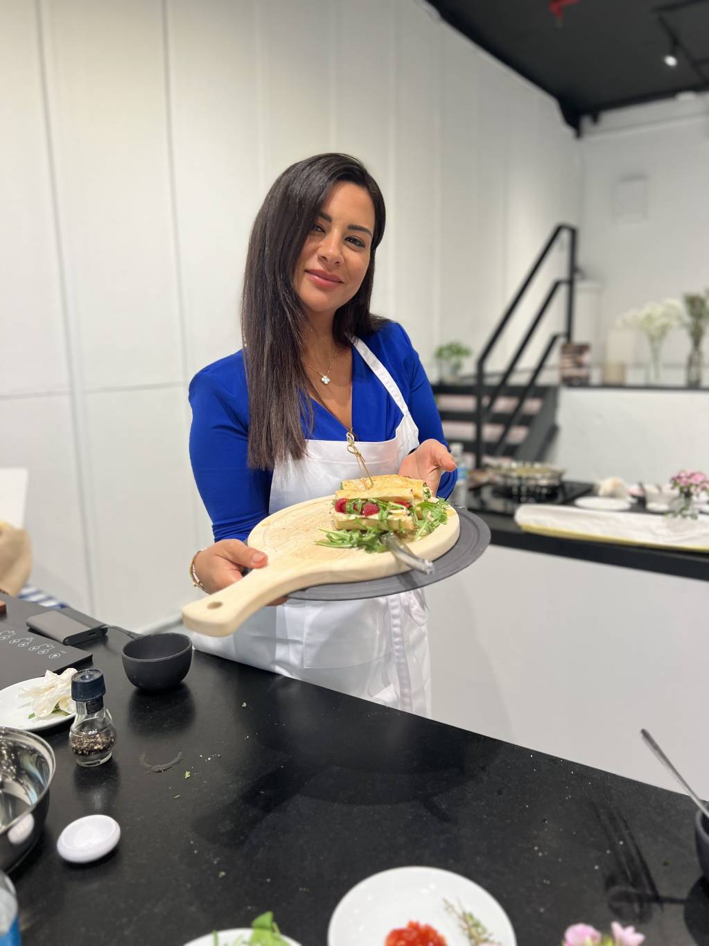 Pesto Fatteh by Maya from the Kitchen Editor