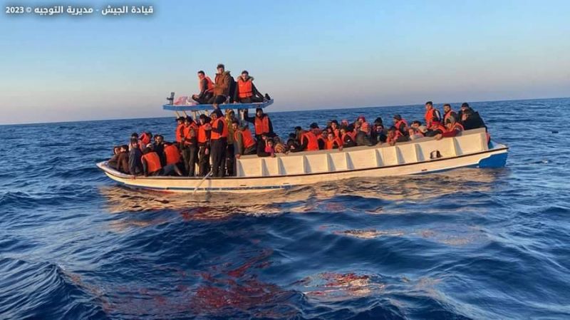 Lebanese Navy rescues stranded Syrian migrants attempting irregular sea crossing to Cyprus