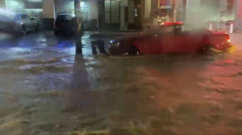 Floods, traffic jams after heavy rainfall in Lebanon