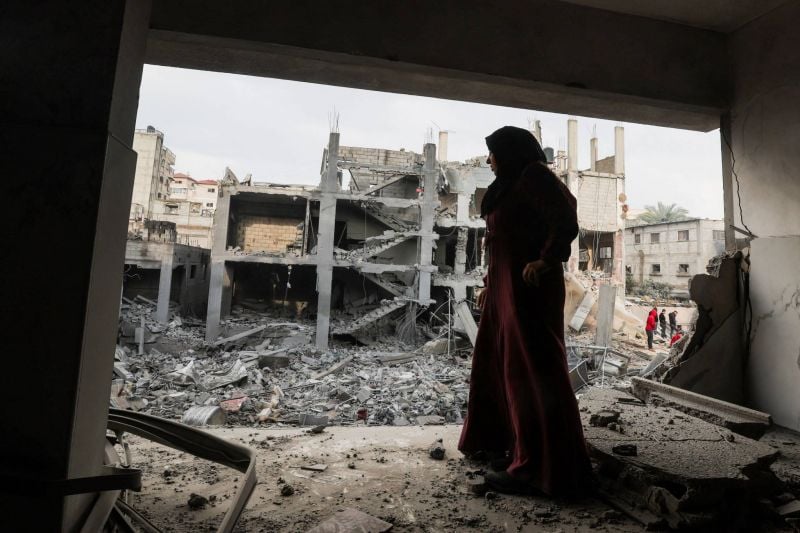 Près de la moitié des bombes israéliennes larguées sur Gaza sont non guidées, selon les renseignements US