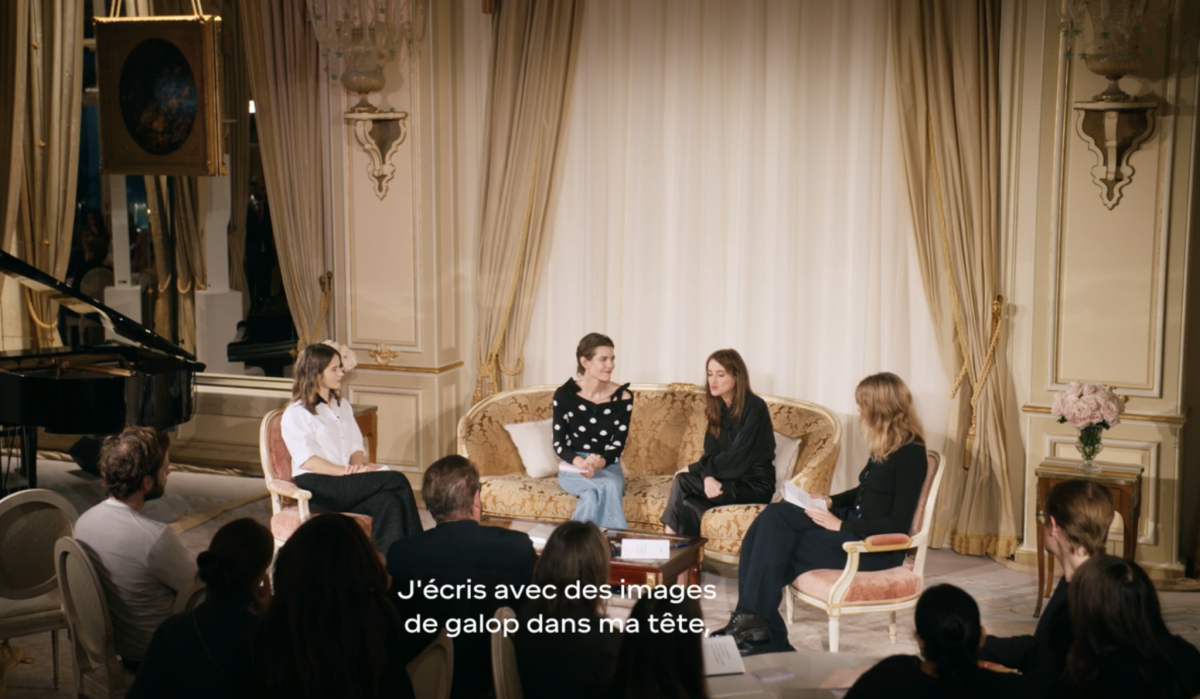 Camille el-Bacha enchante le club littéraire de la maison Chanel