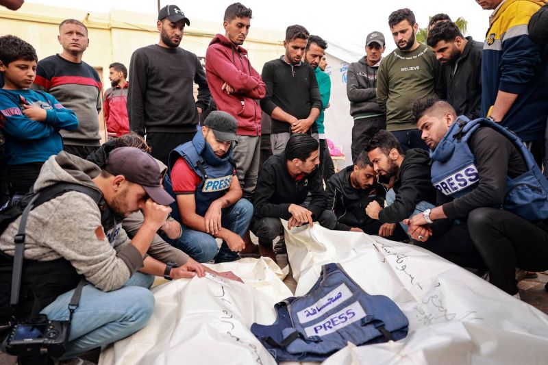 Number of journalists killed on job in 2023 declines despite Gaza