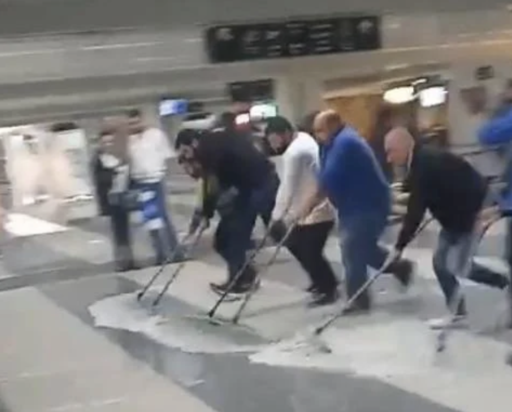 L'aéroport de Beyrouth partiellement inondé en raison de pluies abondantes