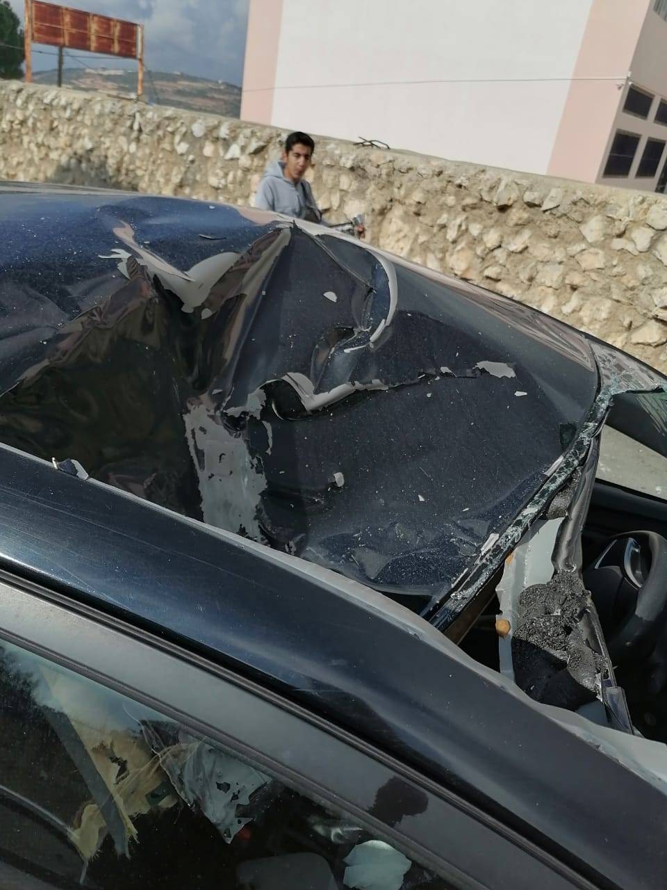 Children 'screaming in fear' as Israeli missile falls near school in southern Lebanon Children 'screaming in fear' as Israeli missile falls near school in southern Lebanon