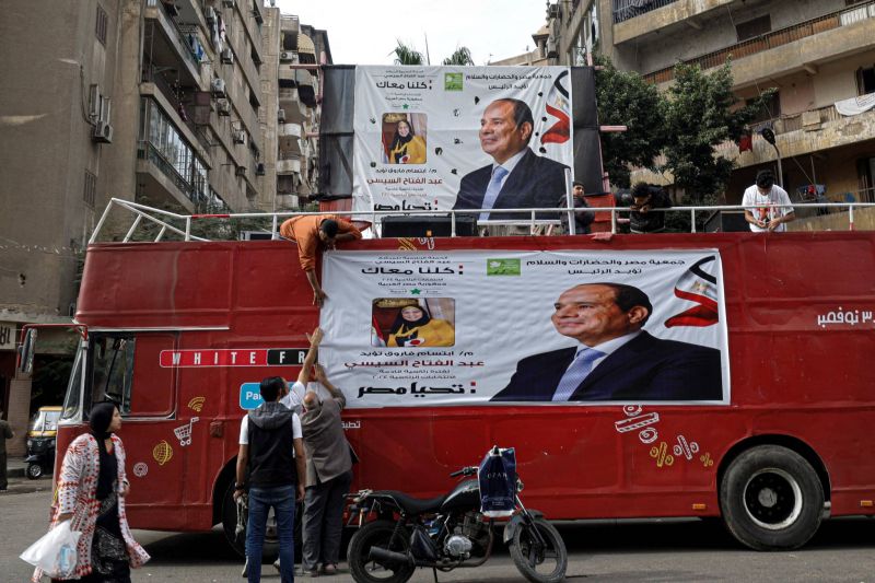 Egypt's Sisi wins presidential election with 89.6% of vote