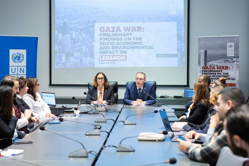 Fragile Lebanese economy risks losses amid Gaza war: UNDP