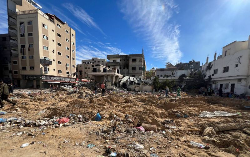 Israel accused of bulldozing Palestinians in Gaza hospital