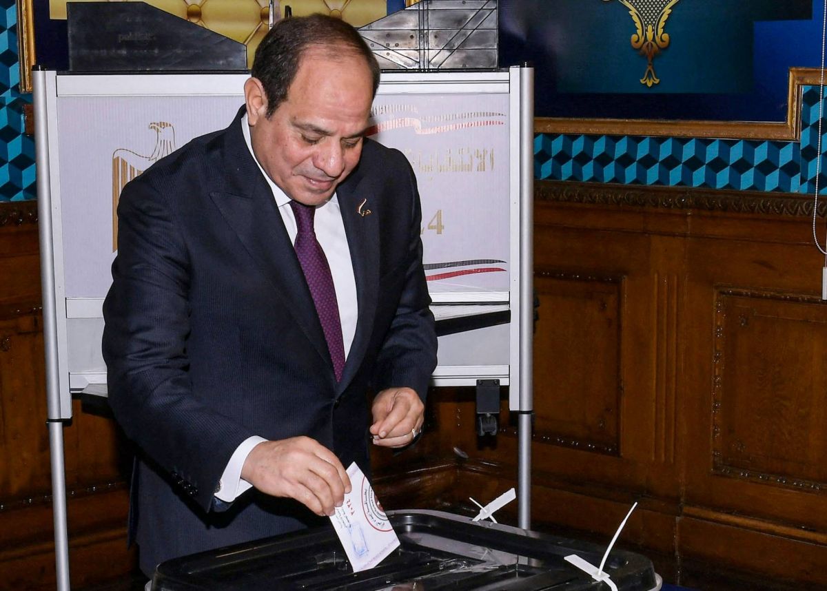 Sissi réélu sans surprise pour un troisième mandat Sissi réélu sans surprise pour un troisième mandat