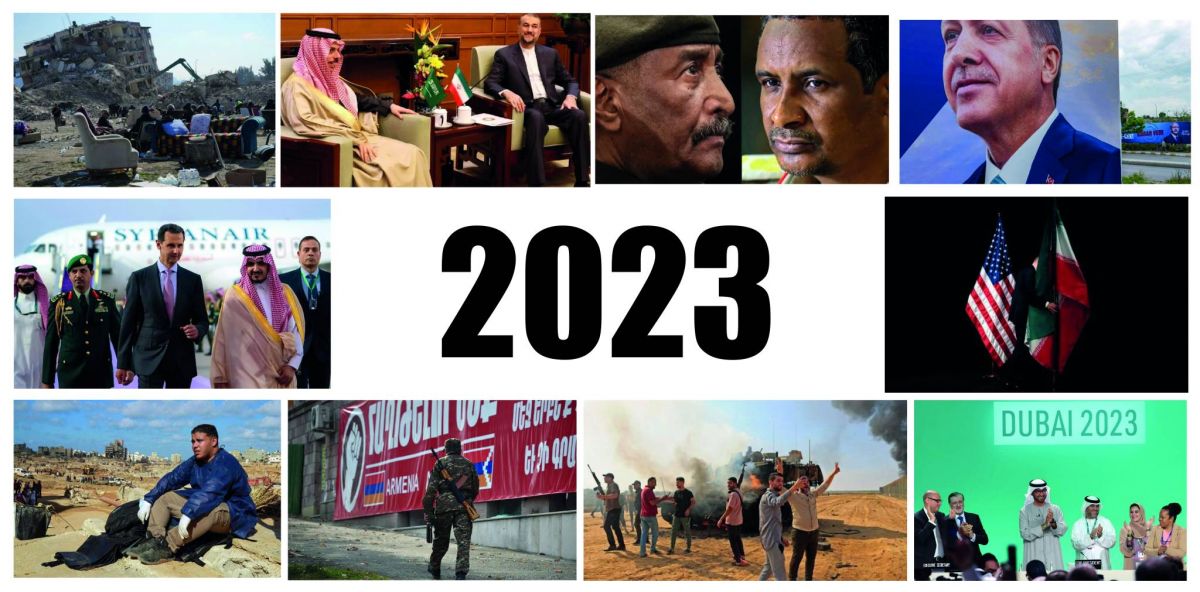 Les 10 événements de l’année 2023 au Moyen-Orient Les 10 événements de l’année 2023 au Moyen-Orient