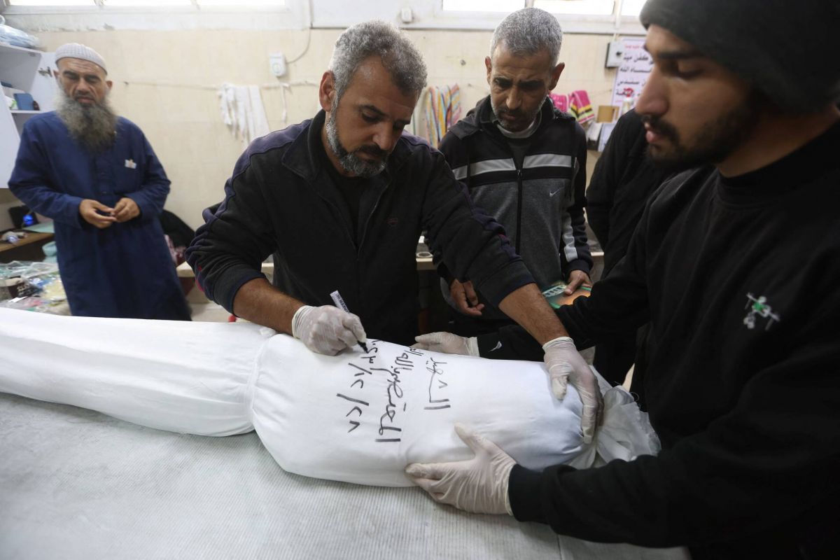 21,507 Palestinians killed, 55,915 injured in Israeli strikes on Gaza since Oct.7