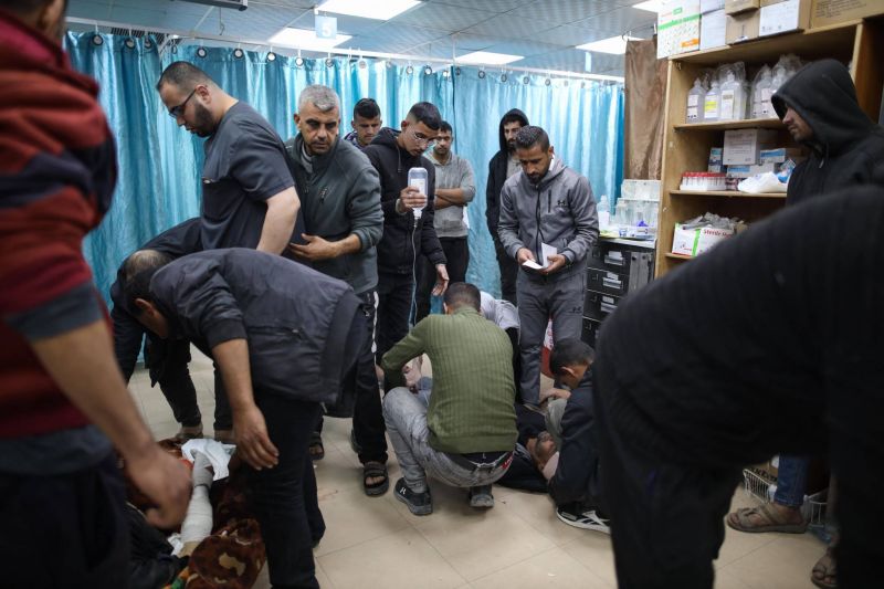 Desperation rising amid acute hunger at Gaza hospitals