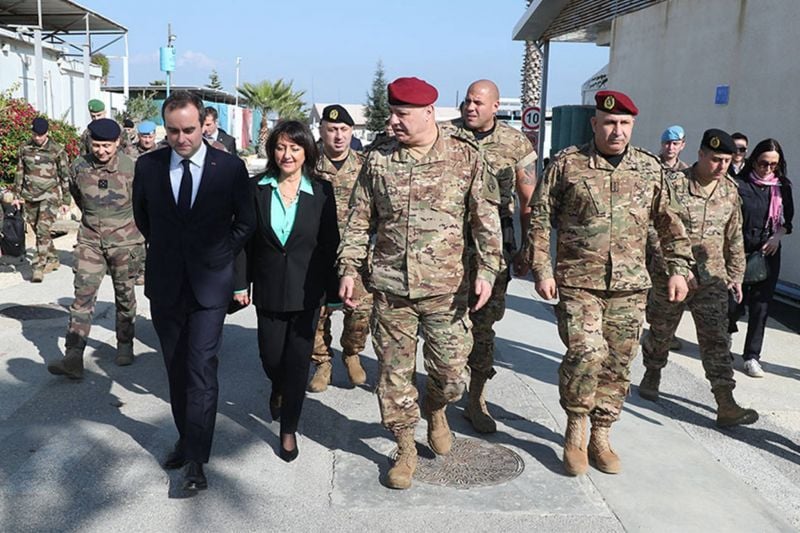 France provided 15 tons of medical supplies to Lebanese Army