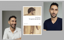 Éric Chacour, prix Femina des Lycéens. Photos Justine Latour