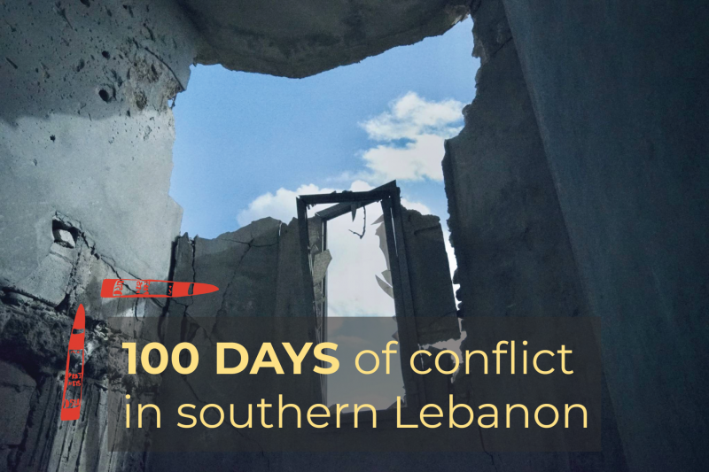 100 days of conflict in southern Lebanon: Key facts