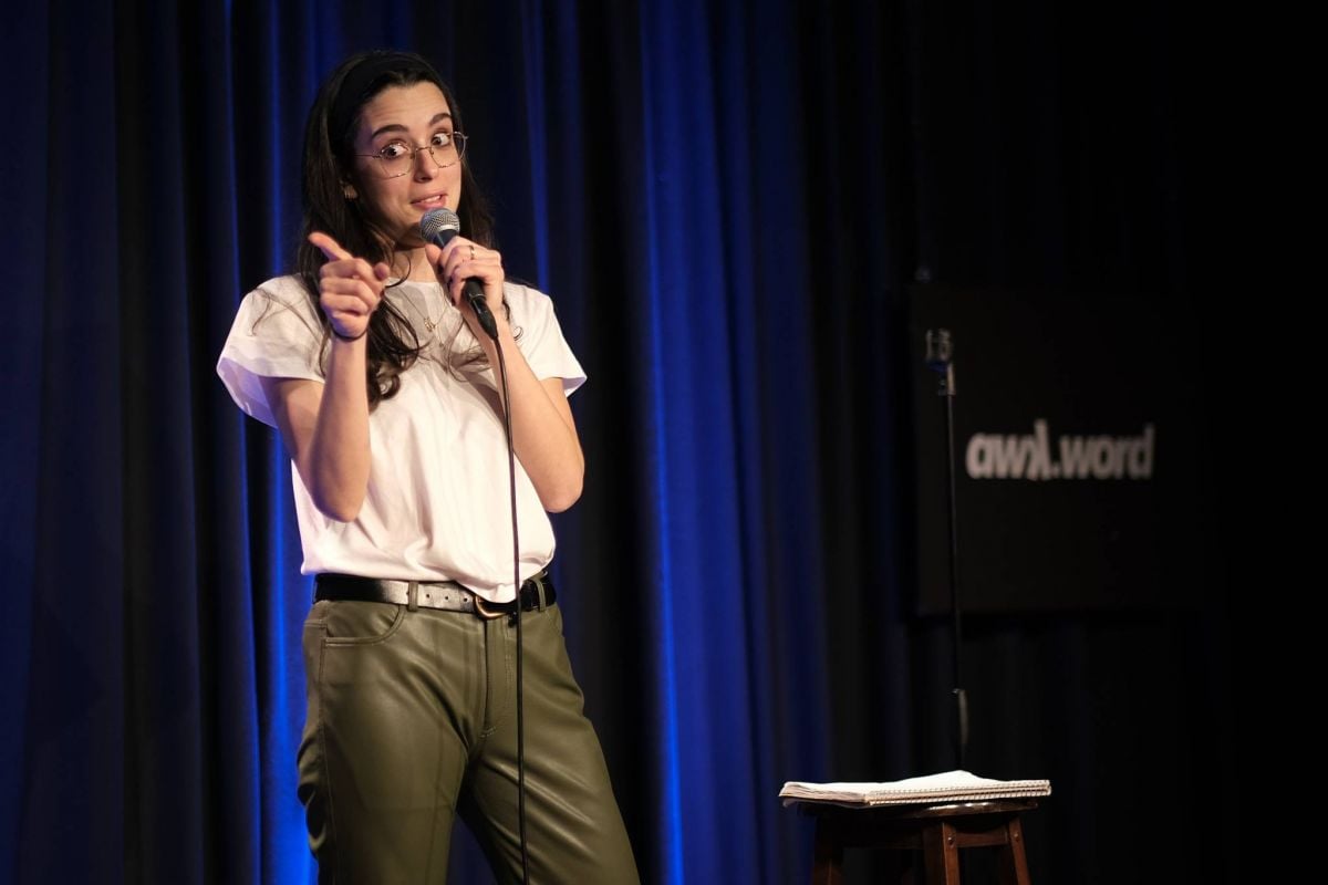 A Lebanese comedian walks into a bar A Lebanese comedian walks into a bar