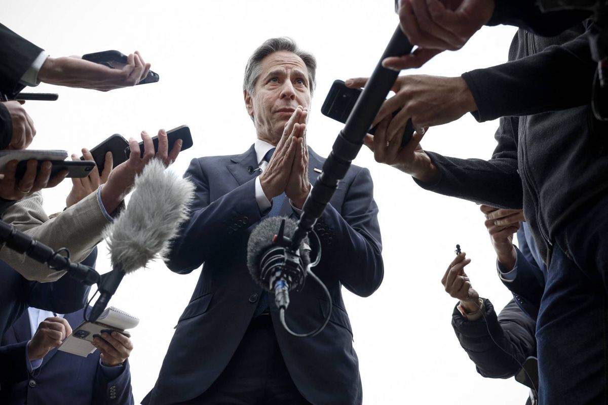 Blinken says Israel working with region, creating path to Palestinian state is best way to isolate Iran Blinken says Israel working with region, creating path to Palestinian state is best way to isolate Iran