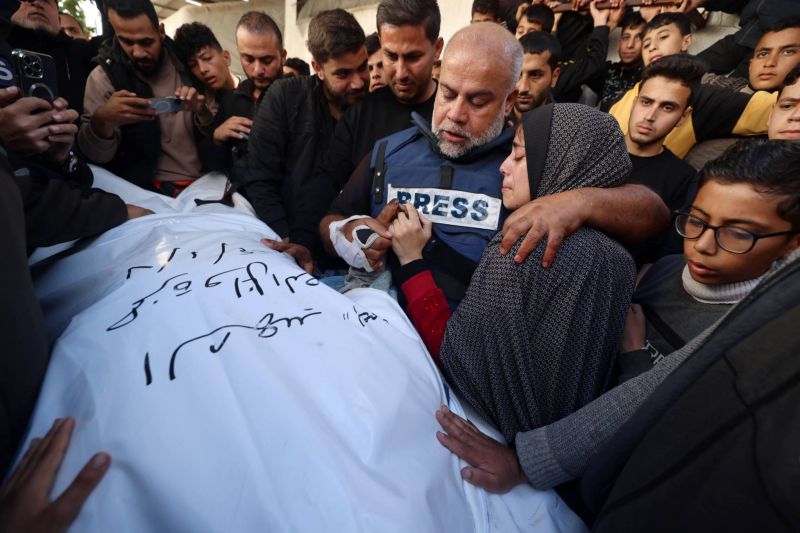 Israel army claims two journalists slain in Gaza strike were 'terror operatives'