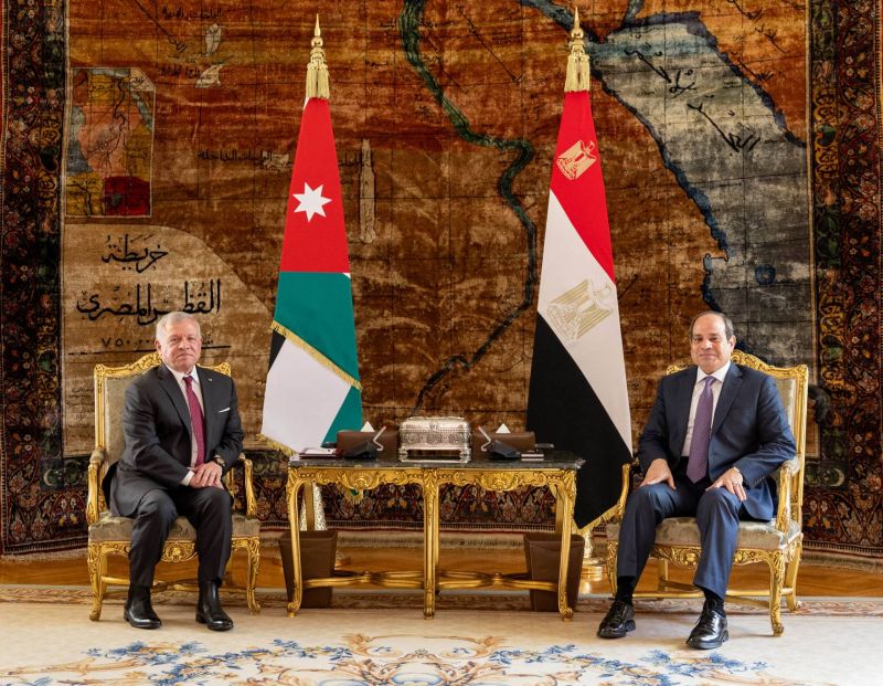 Jordan king to host Sisi, Abbas for Gaza talks