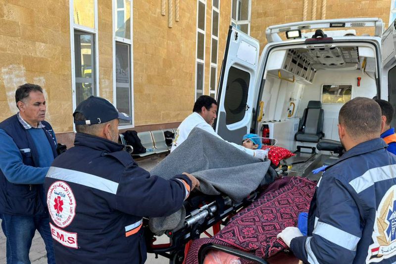 Six personnes tuées à Gaza dans une frappe sur une ambulance, selon le Croissant-Rouge