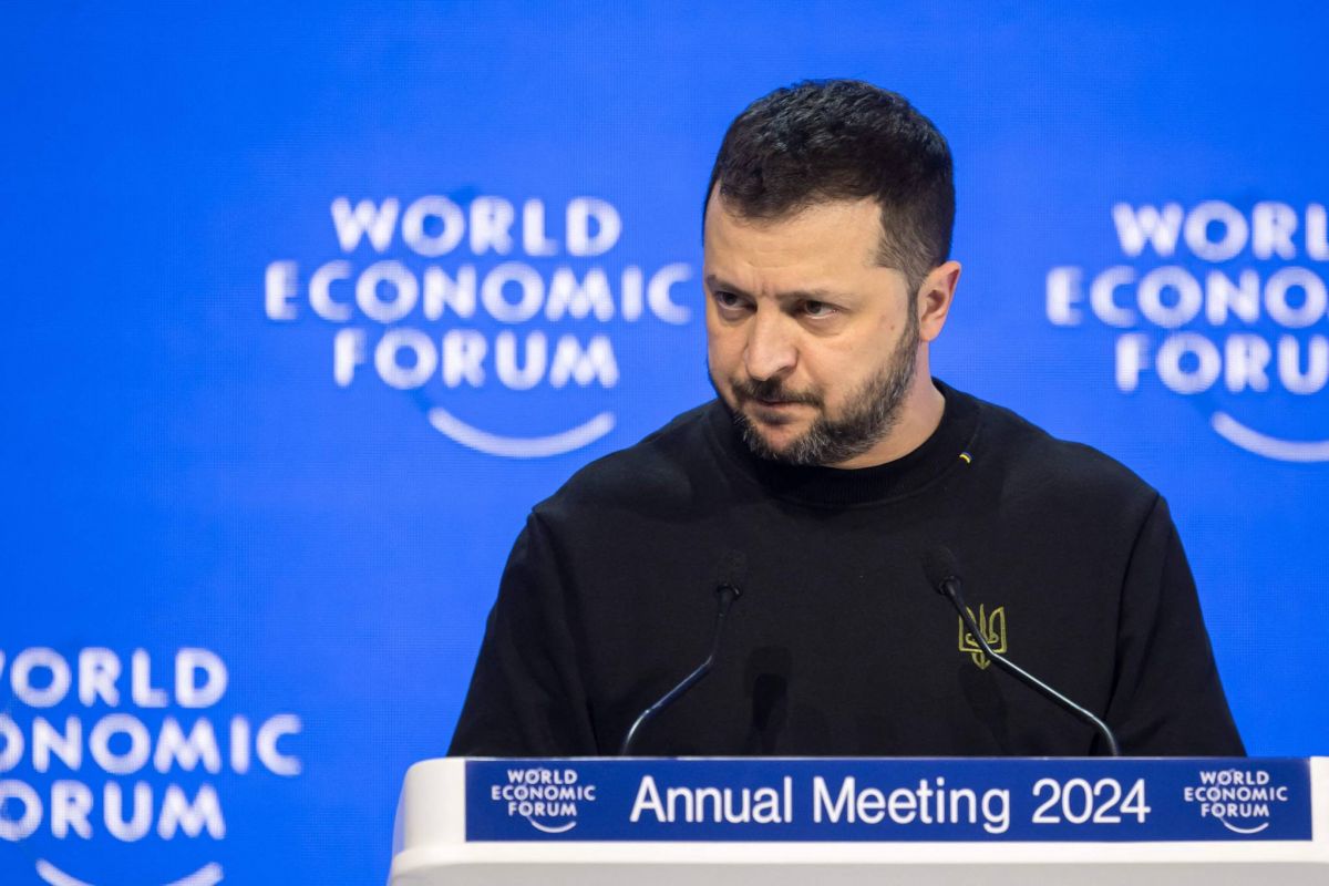 Poutine est un « prédateur » qui ne se satisfera pas d'un conflit « gelé », avertit Zelensky à Davos