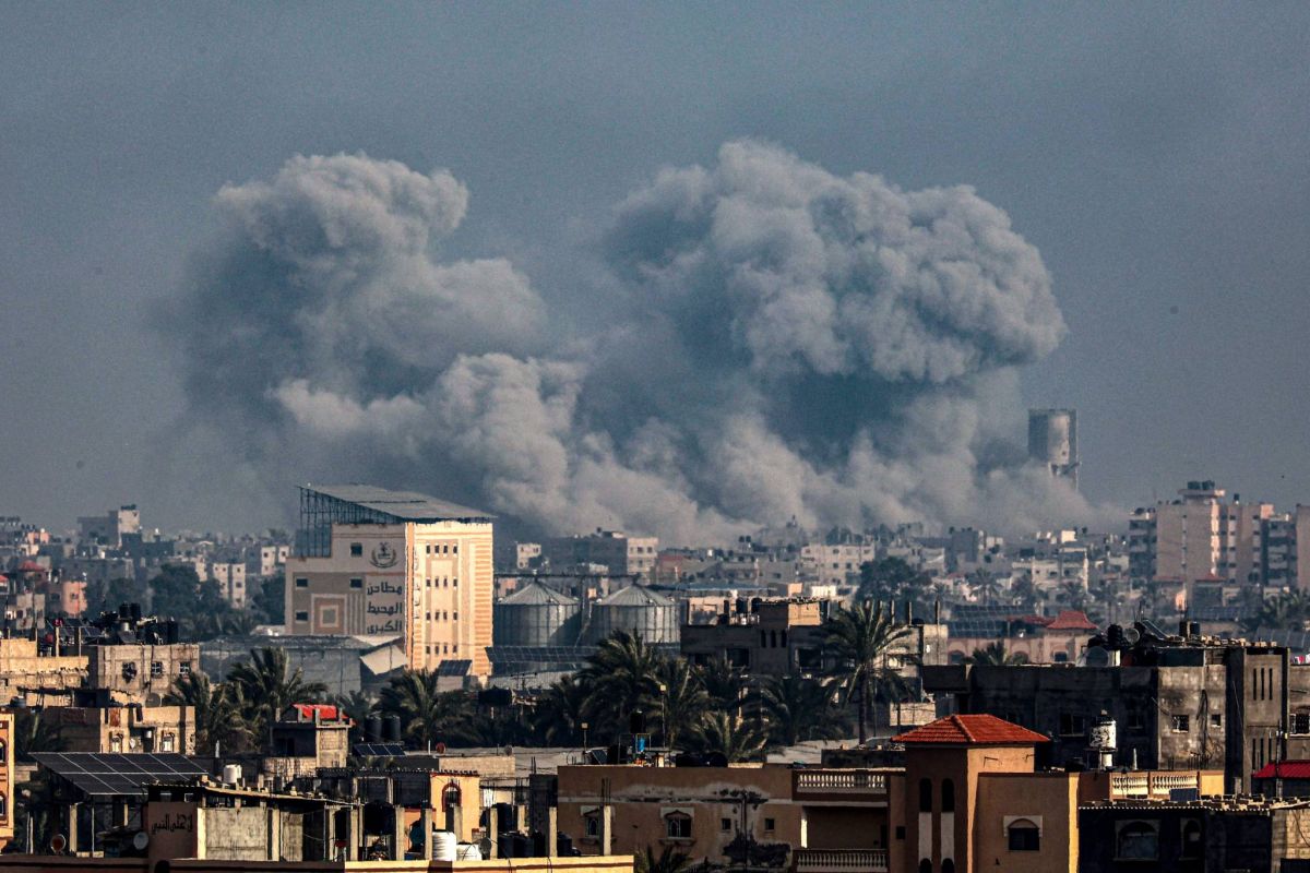 Health ministry in Gaza says war death toll at 24,448