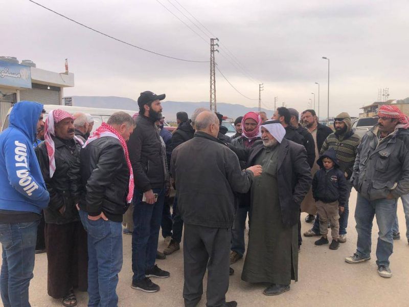 Manifestation d’agriculteurs à Qaa contre les directives d’EDL