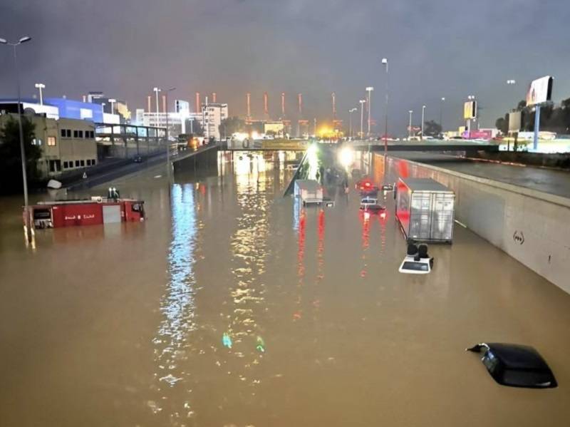ISF warns citizens against driving on flooding roads in next two days