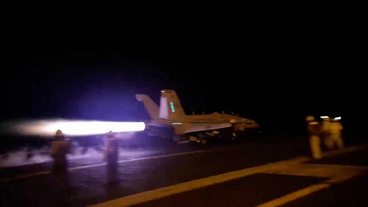 NATO says US-led strikes on Huthis 'defensive'