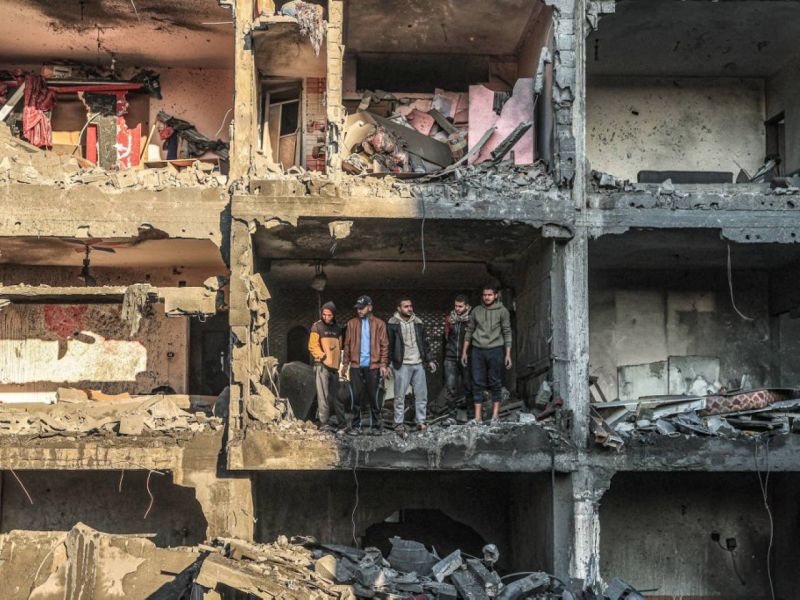 100 jours de guerre à Gaza en 10 photos