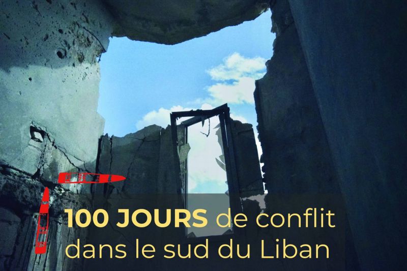 100 jours de conflit au Liban-Sud : les principaux chiffres