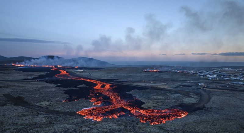 L'éruption volcanique confirme le réveil d'une longue faille de magma