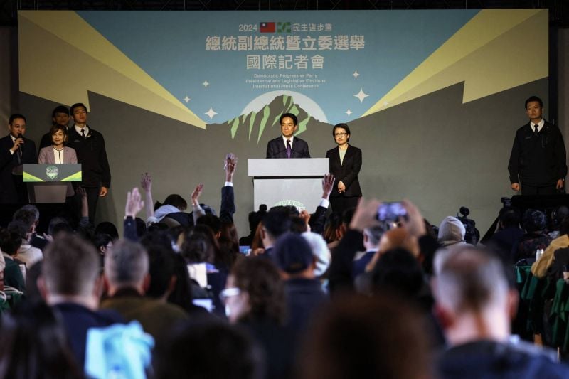Taïwan : le candidat honni par Pékin remporte l'élection présidentielle