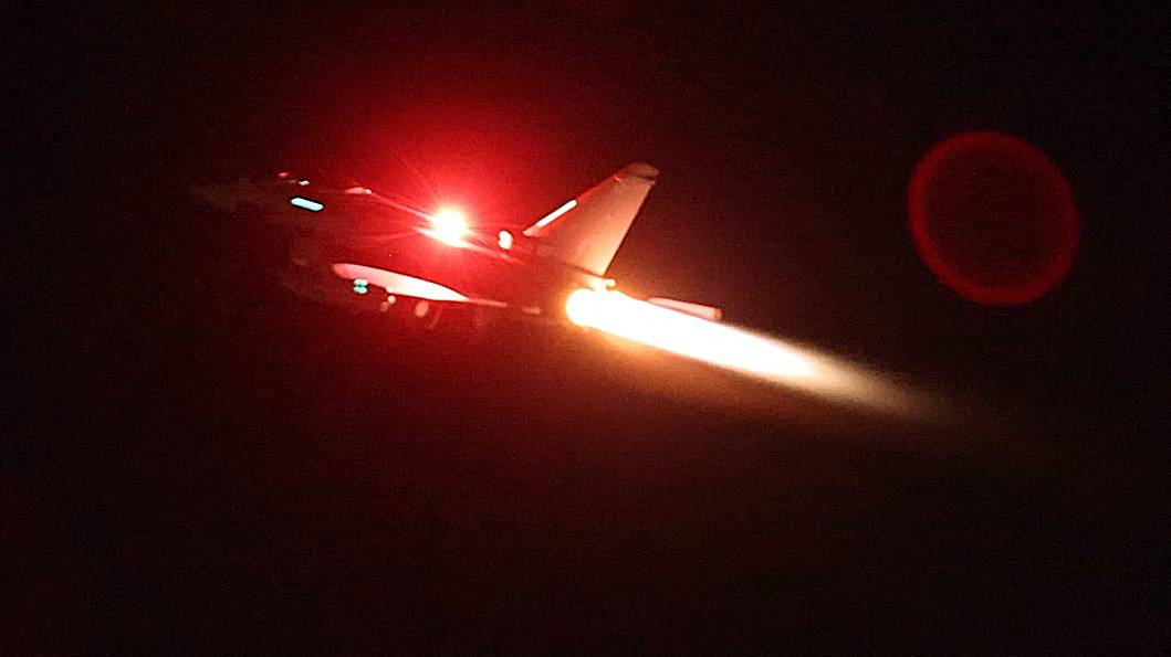 L'arsenal militaire des houthis attaqués par les Etats-Unis et le Royaume-uni