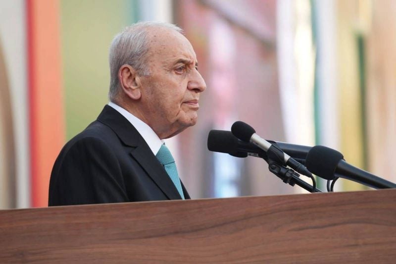 Berri: Lebanon must not allow itself to be dragged into a war according to the 'timing' desired by Israel