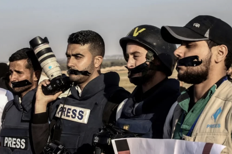 « Israël l’une des plus grandes prisons de journalistes au monde », selon un nouveau rapport