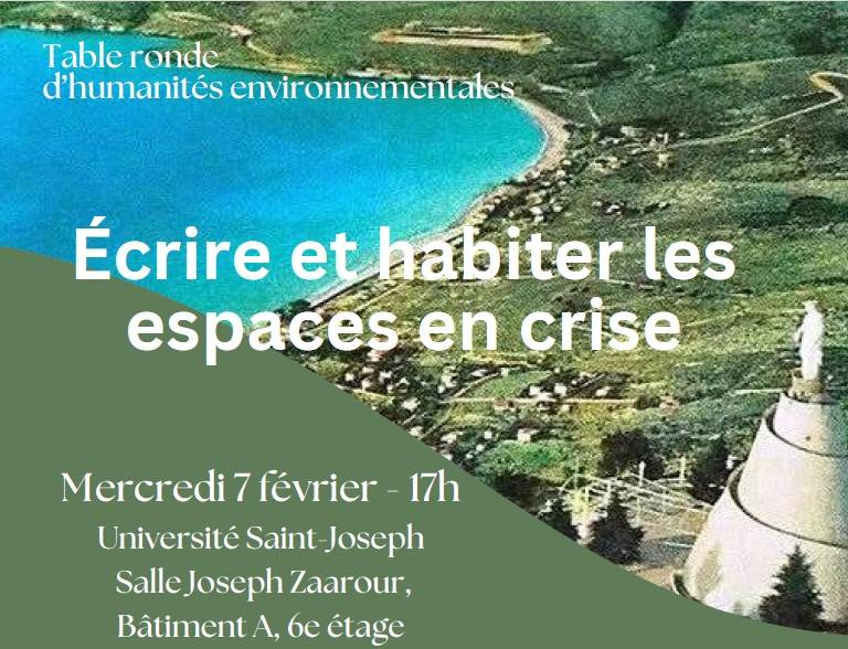 À la FLSH de l’USJ, une table ronde pour repenser les rapports entre l’être humain et son environnement