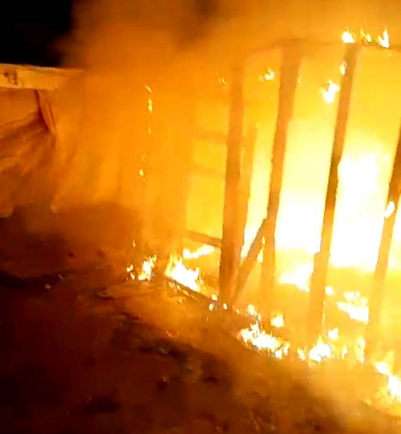 Incendie maîtrisé dans un camp de réfugiés syriens au Akkar