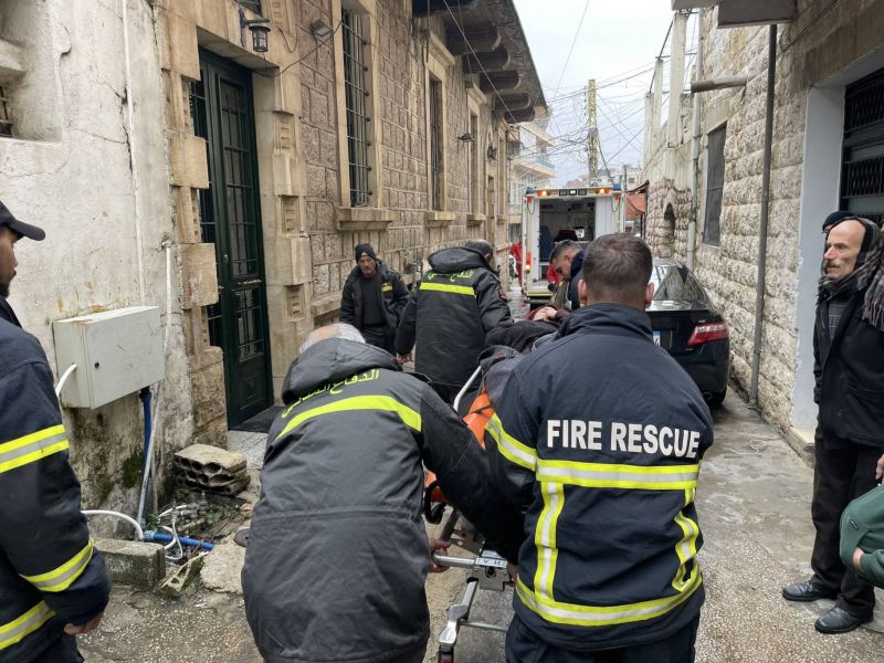 Two injured after room collapses in Bekaa home