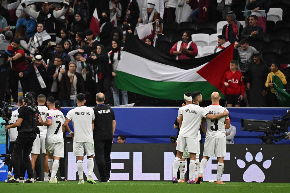 West Bank fans proud of Palestine's Asian Cup progress West Bank fans proud of Palestine's Asian Cup progress