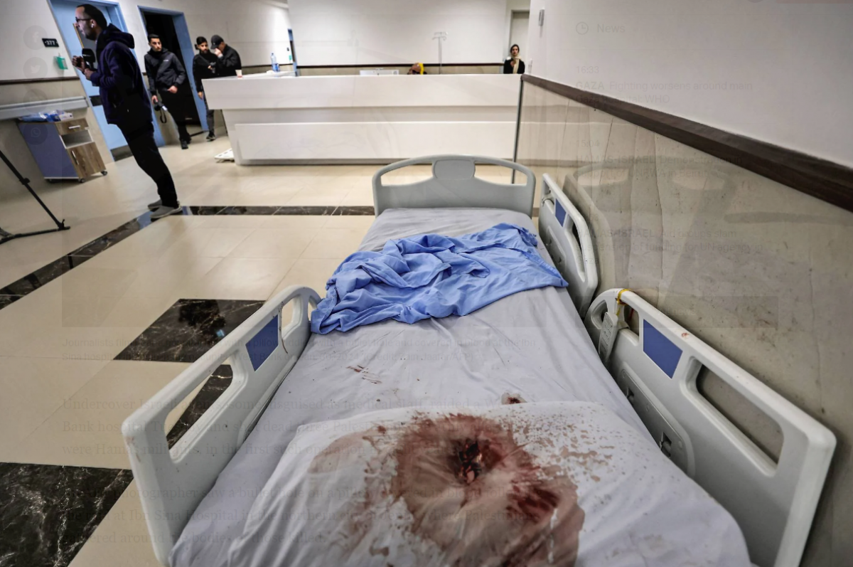 Disguised Israeli forces kill 3 Palestinian militants in West Bank hospital Disguised Israeli forces kill 3 Palestinian militants in West Bank hospital