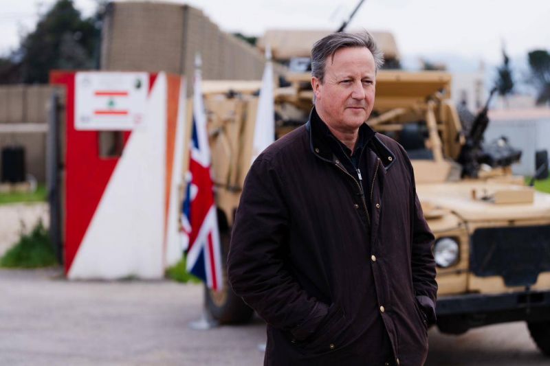 Après sa visite au Liban, Cameron annonce 8 millions de dollars d'aide humanitaire
