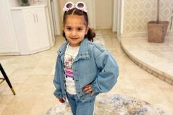 This undated handout photograph obtained courtesy of the family shows six-year-old Palestinian girl Hind Rajab posing for a picture. (Credit: Family handout/AFP) 