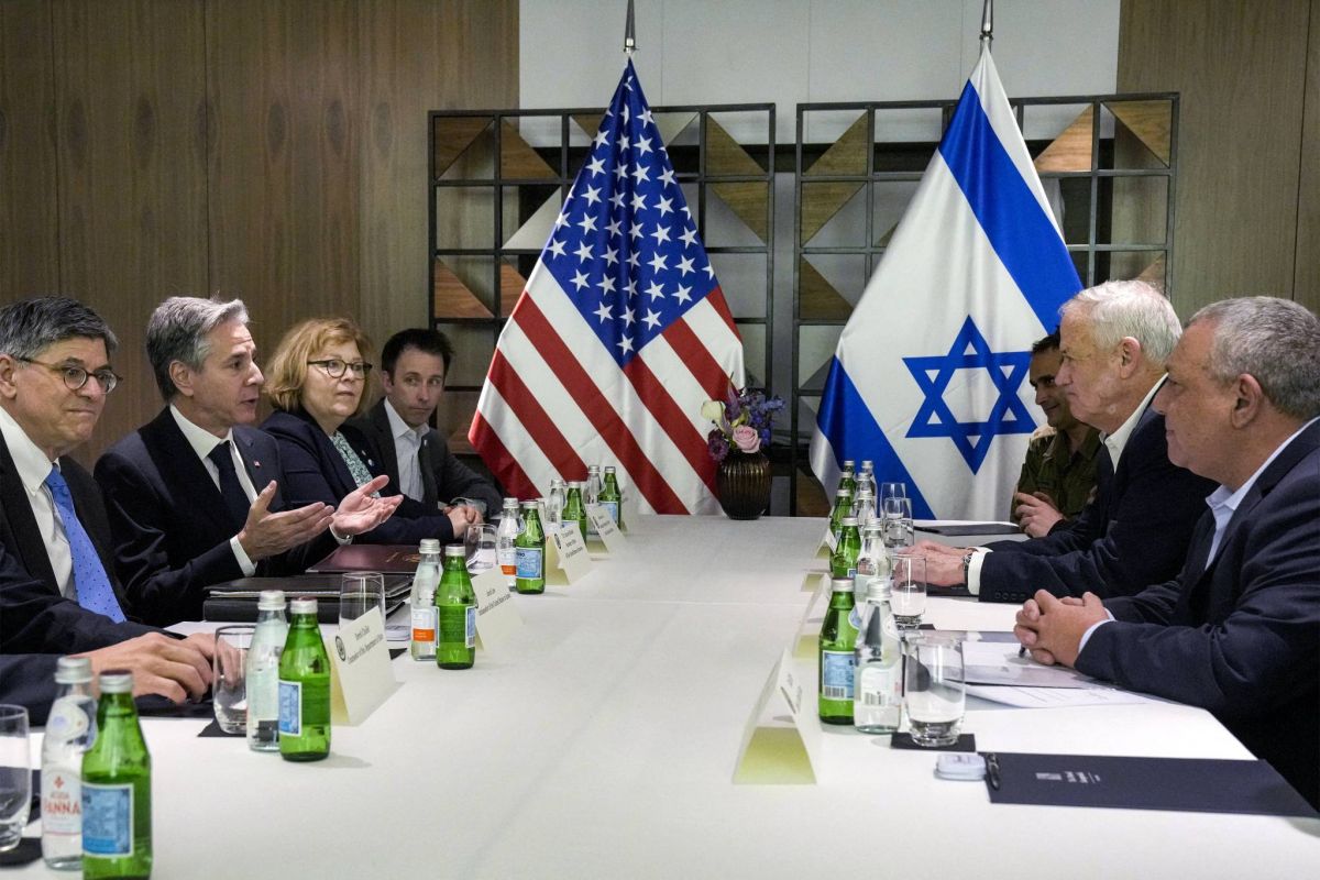 Blinken pushes for hostage deal with Israel cabinet centrists
